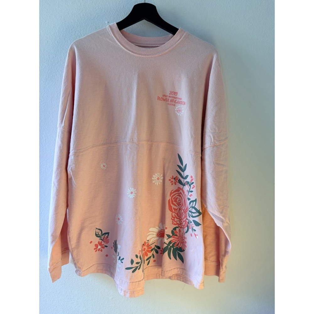Disney Parks 2019 Epcot Flower & Garden Festival Minnie Mouse Spirit Jersey XL